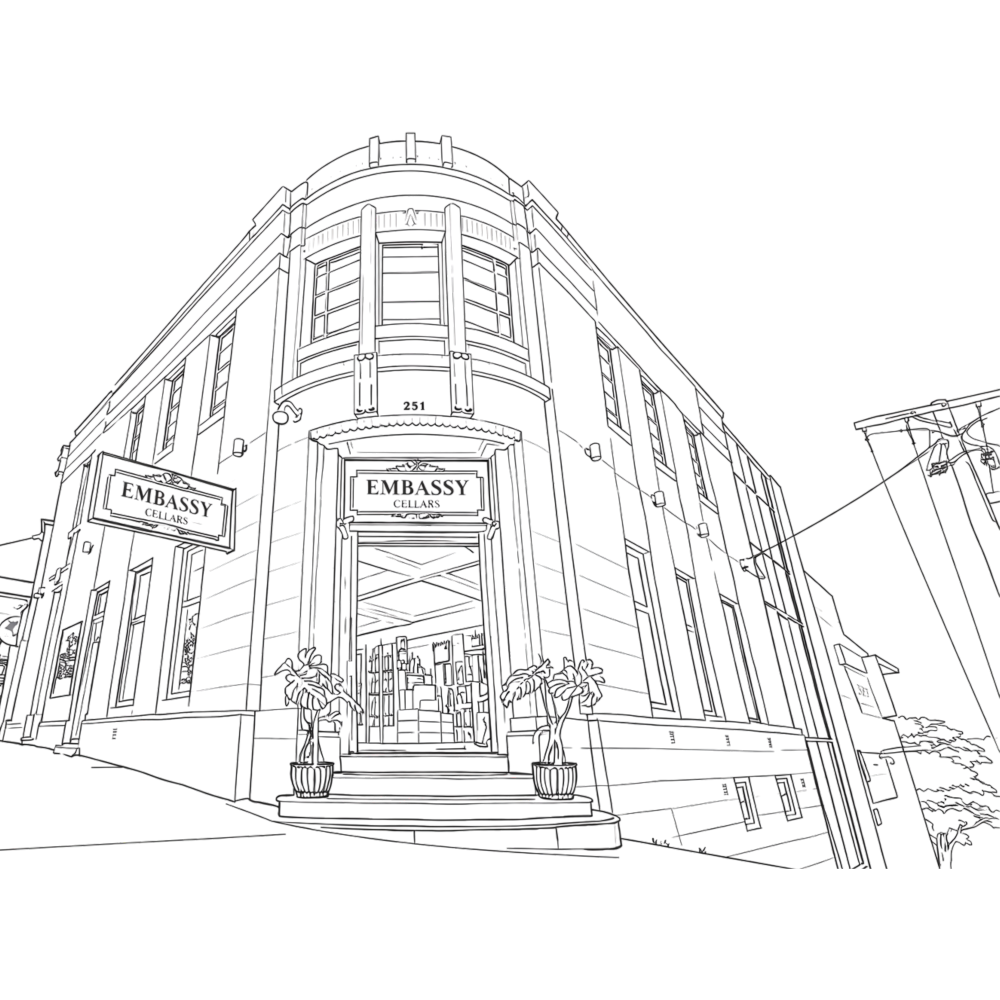 EMBASSY CELLARS<br>BOTTLE SHOP