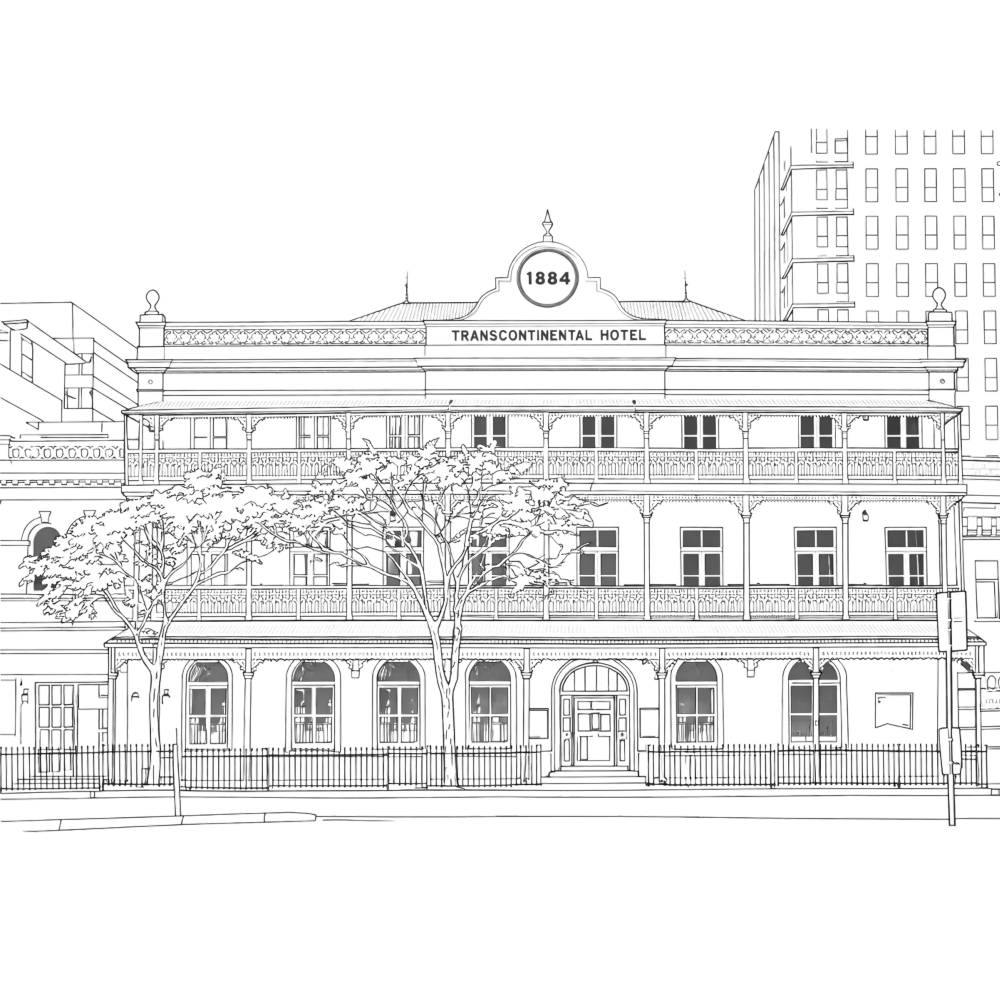 TRANSCONTINENTAL <br>HOTEL