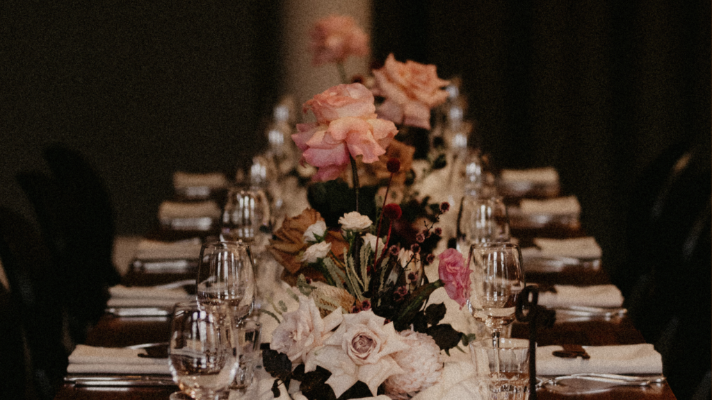 Brisbane CBD wedding styling at The Transcontinental Hotel